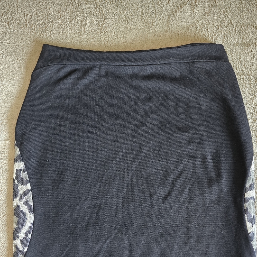 Diane Von Furstenberg Emma Leopard Print Knee Length Pencil Skirt Size 10 - Picture 7 of 12